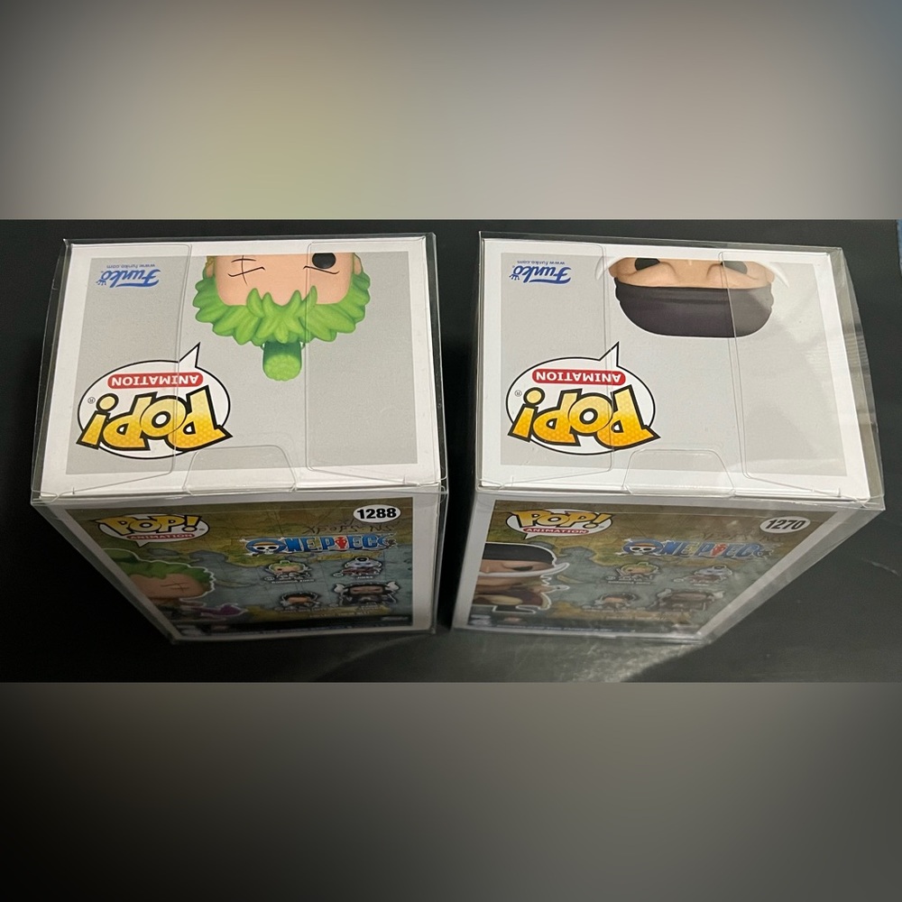 Funko Pop Animation One Piece 2pc Lot Zoro #1270 & Whitebeard # 1288 - Picture 6 of 8
